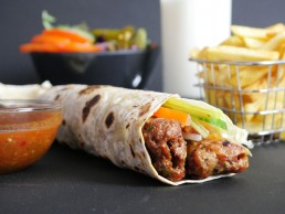 National Kebab Day Mono Wraps Holloway London